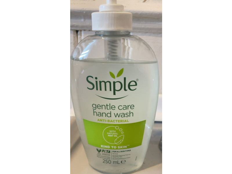 Simple Gentle Care Antibacterial Hand Wash, 250 mL