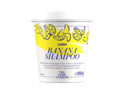 Lush Shampoo, Banana, 10.2 fl oz/290 g