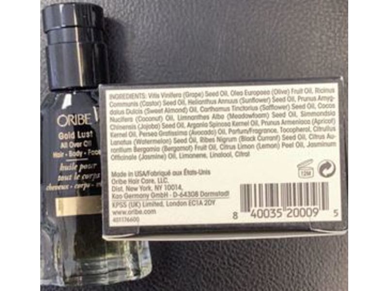 Oribe Gold Lust All Over Oil, 1.7 fl oz/50 mL
