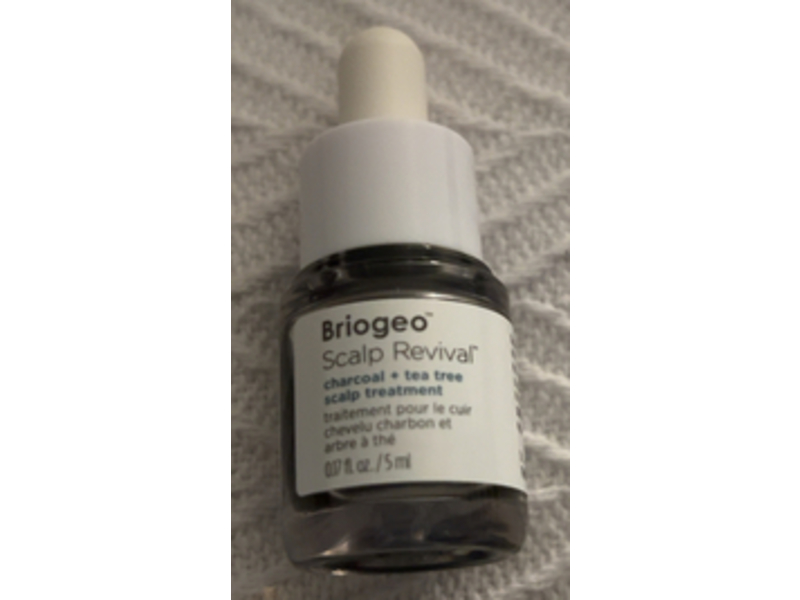Briogeo Scalp Revival Treatment, Charcoal + Tea Tree, 0.17 fl oz/5 mL