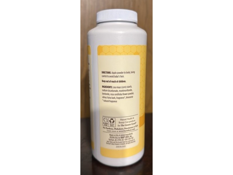 Burt's Bees Baby Dusting Powder, Original, 7.5 oz/210 g