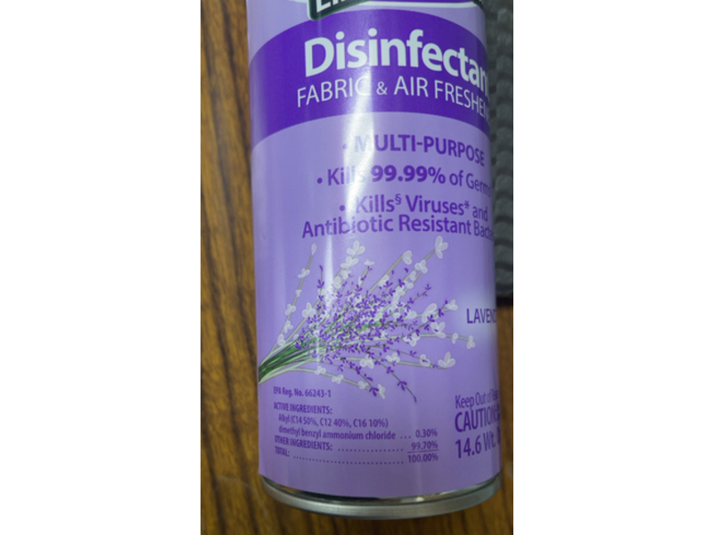 Odoban Disinfectant, Lavender, 14.6 oz/414 g, Pack Of 6