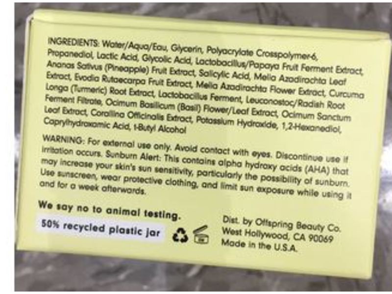 Versed Doctor’s Visit Instant Resurfacing Face Mask, 1.7 fl oz/50 mL