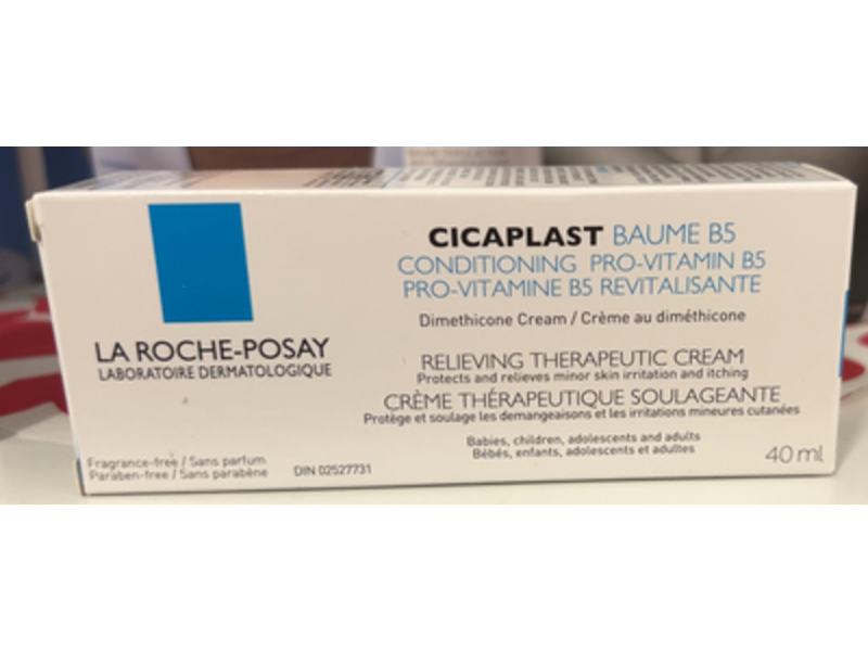 La Roche Posay Cicapast Baume B5 Relieving Therapeutic Cream, 40 mL
