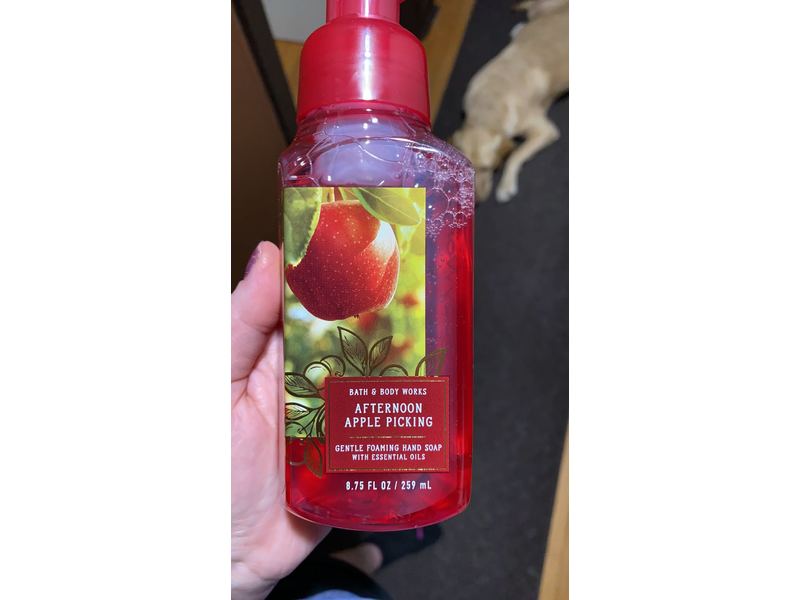 Bath & Body Works White Barn Candle Company Gentle Foaming Hand Soap 8.75 fl oz Afternoon Apple Picking