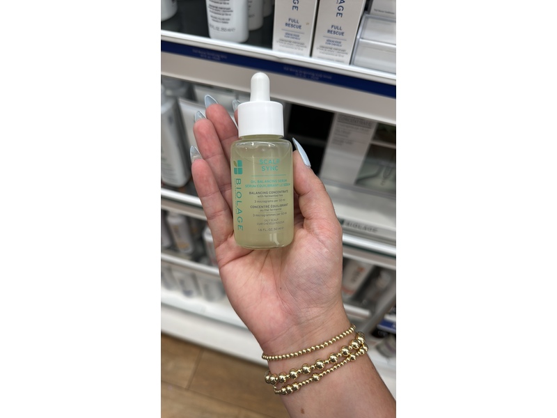 Biolage Scalp Sync Oil Balancing Serum, Fermented Tea, 1.6 fl oz/50 mL