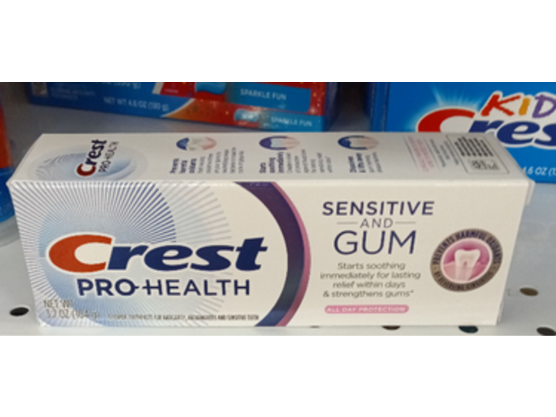 Crest Pro-Health Sensitivity & Gum Toothpaste, Sensitive, 3.7 oz/104 g