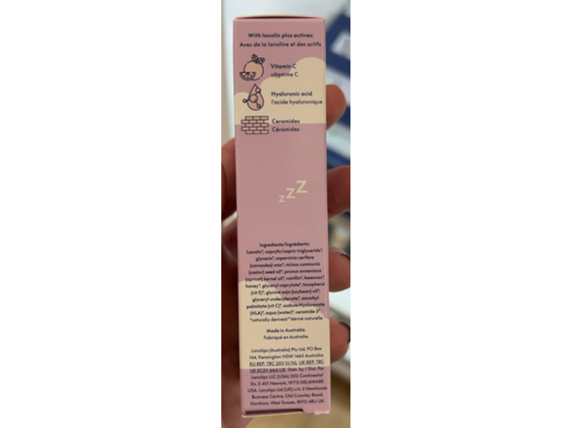 Lanolips Overnight Lip Mask, 0.52 oz/15 g