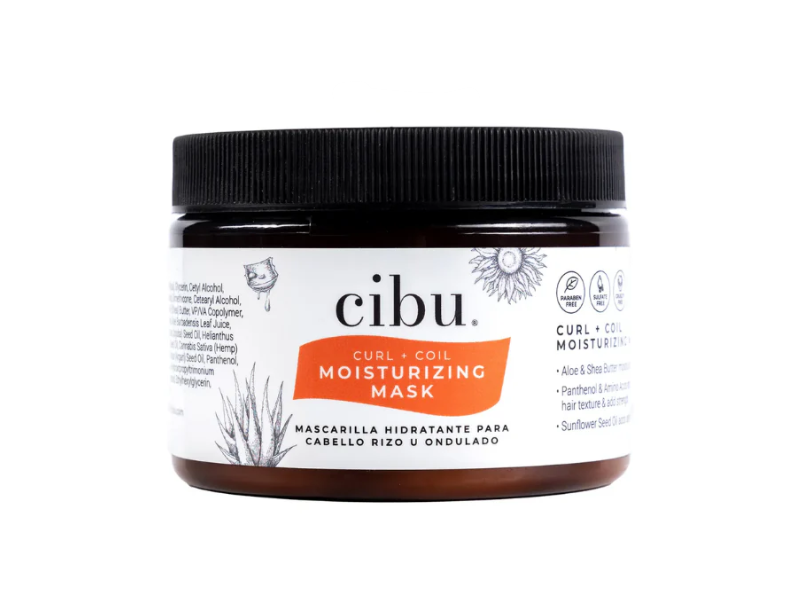 Cibu Curl + Coil Moisturizing Mask, 12 fl oz/354.8 mL