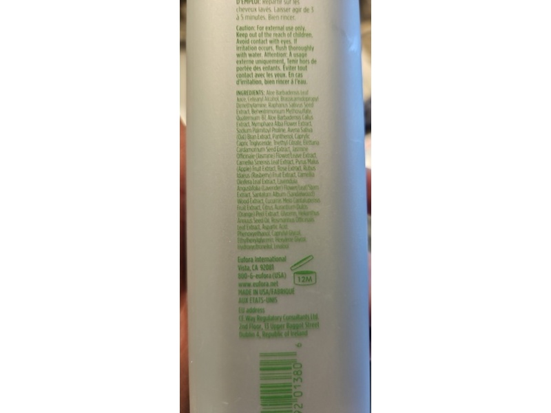 Eufora Aloetherapy Soothing Conditioner, 8.45 fl oz/250 mL