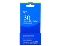Walgreens Sport Sunscreen Lip Balm, SPF 30, 0.11 oz/3.4 g, 2 Count - thumbnail 1