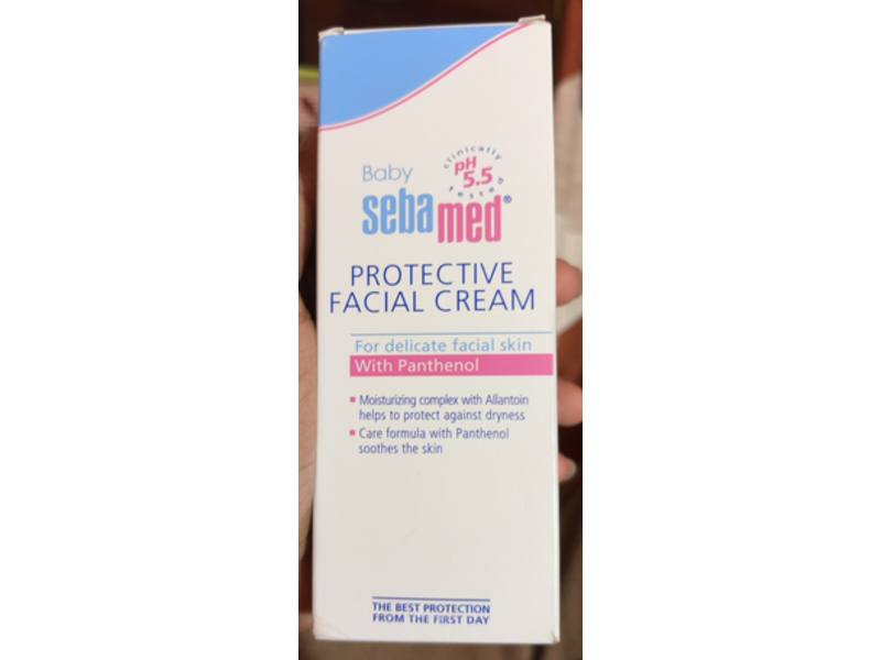 Sebamed Baby Protective Facial Cream, Panthenol, 100 mL