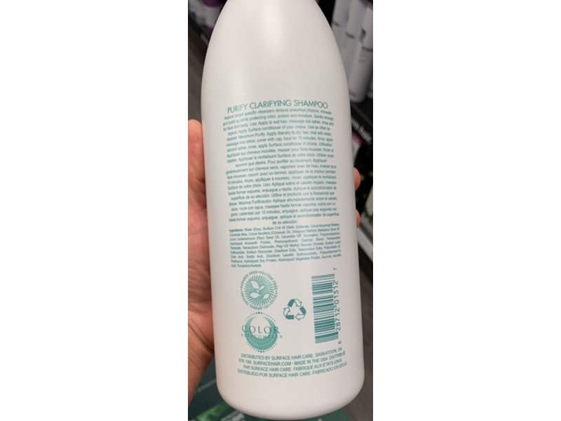 Surface Purify Clarifying Shampoo, 33.8 fl oz/999 mL