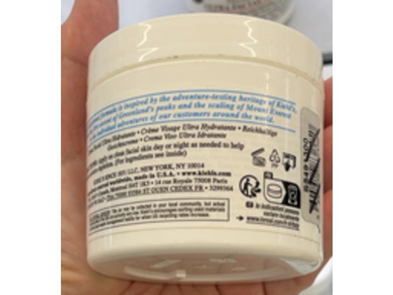 Kiehl's Ultra Facial Cream, 4.5% Squalene & Glacial Glycoprotein, 4.2 fl oz/125 mL