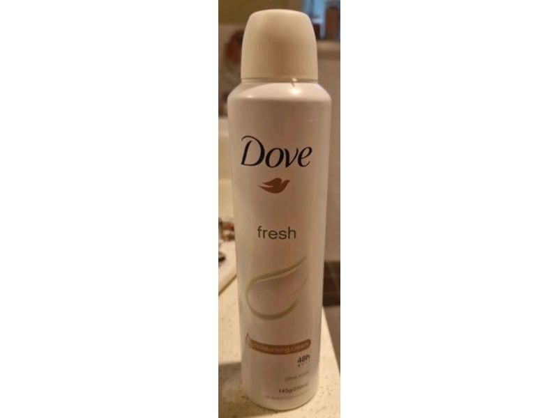 Dove Fresh Antiperspirant Deodorant, Citrus Scent, 250 mL