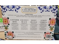 Home & Body Co Casa Di Fiori Glass Hand Soap Collection Set, 19.5 fl oz/576 mL, Pack Of 4 - thumbnail 3