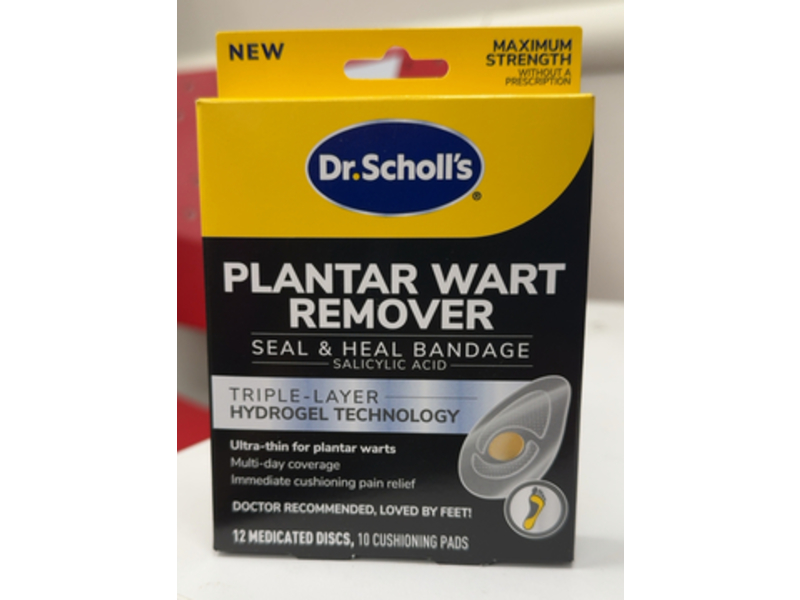 Dr. Scholl's Plantar Wart Remover Discs, 12 Count