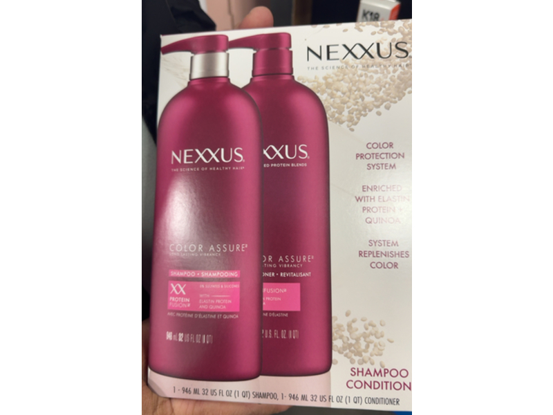 Nexxus Color Assure Shampoo & Conditioner, 32 fl oz/946 mL