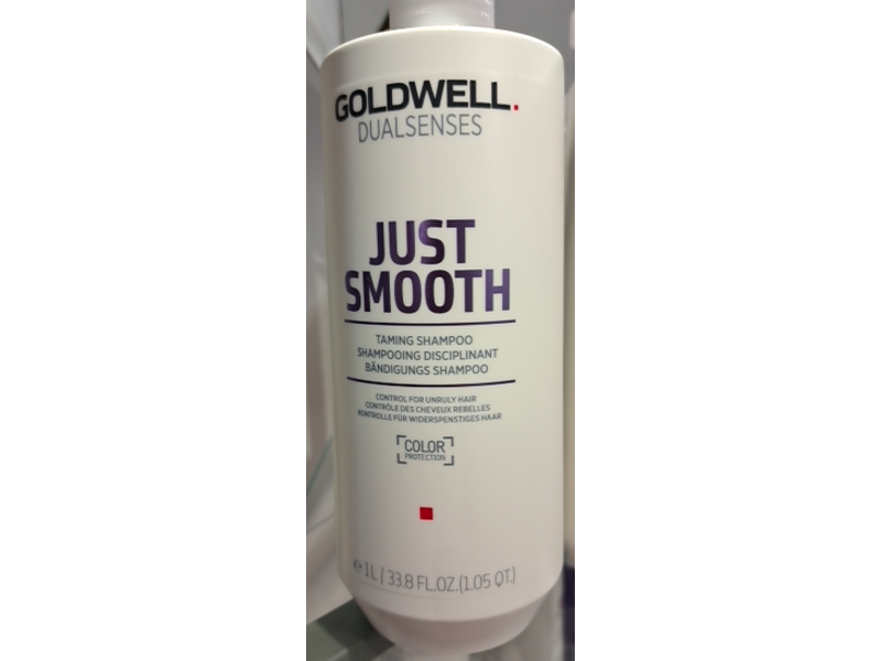 Goldwell Dualsenses Just Smooth Taming Shampoo, 33.8 fl oz/1 L