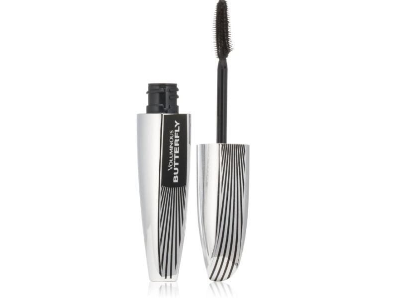 L'Oreal Paris Voluminous Butterfly Mascara, 868 Blackest Black , 0.22 fl oz/0.7 mL