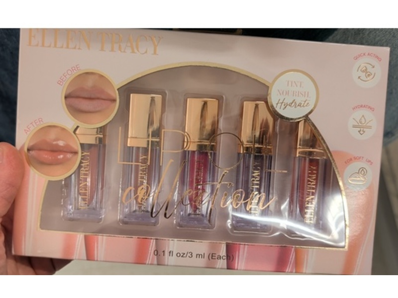 Ellen Tracy Lip Oil Collection, 0.1 fl oz/3 mL, 5 Count