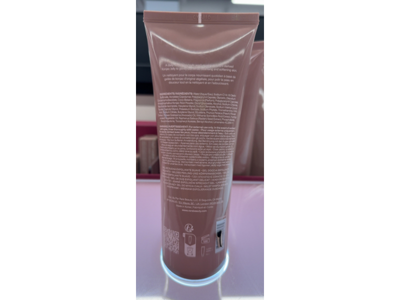 Rare Beauty Find Comfort Gentle Exfoliating Body Wash, 8.45 fl oz/250 mL