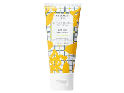 Beekman 1802 Goat Milk Hand Cream, Honey & Orange Blossom, 2 fl oz/59 mL