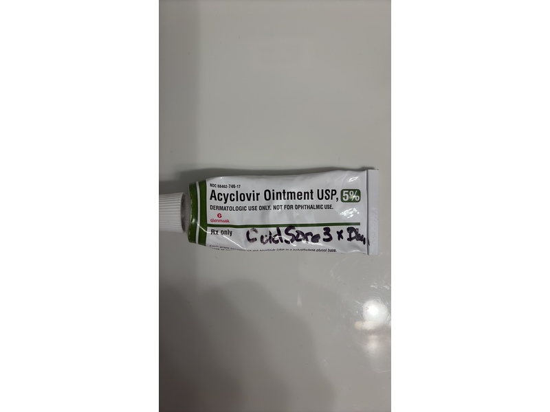 Acyclovir Ointment 5%, 30 g, Glenmark, (Rx)