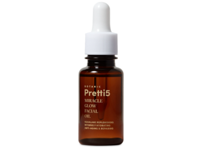 Pretti5 Miracle Glow Facial Oil, 1 fl oz/30 mL