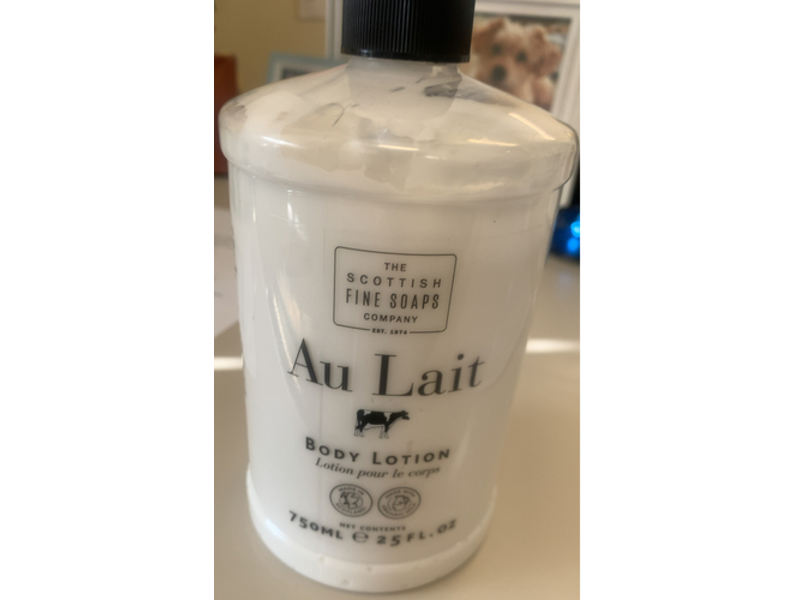 The Scottish Fine Soaps Company Body Lotion, Au Lait, 25 fl oz/750 mL