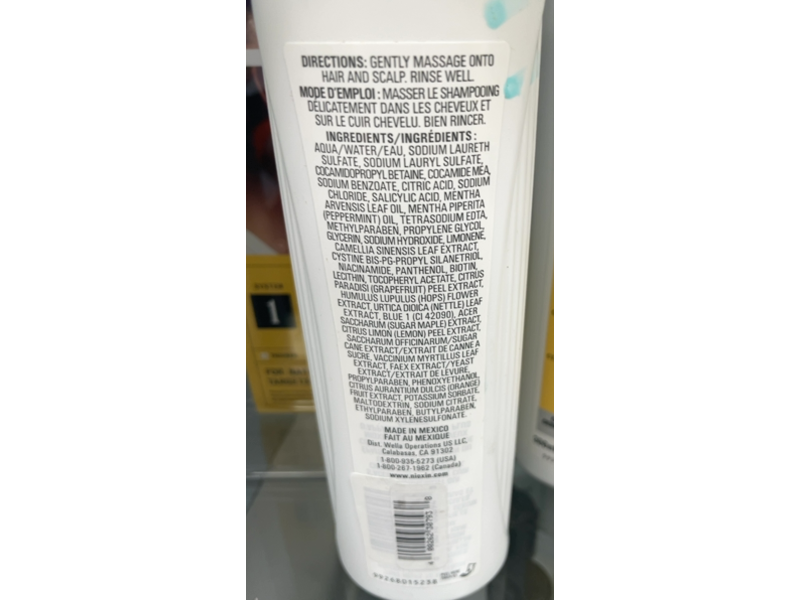 Nioxin Scalp + Hair Shampoo, 10.1 floz/300 mL