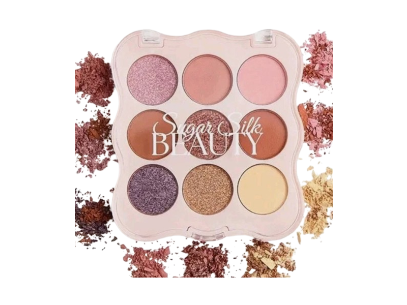 Sugar Silk Beauty Ethereal Eyes Eyeshadow Palette, 0.28 fl oz/8 g