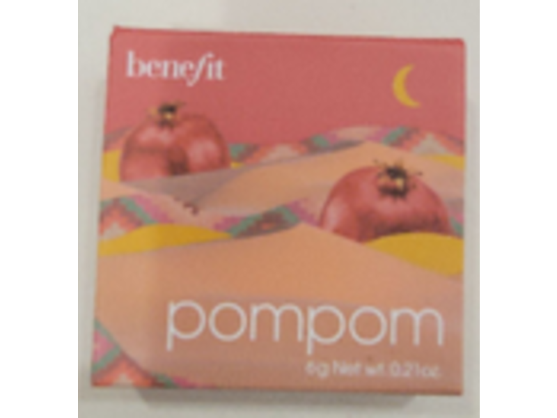 Benefit Cosmetics Pompom Blush, Pomegranate Rose, 0.21 oz/6 g