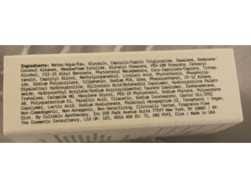 Dieux Instant Angel Lipid Rich Facial Moisturizer, 0.1 fl oz/3 mL