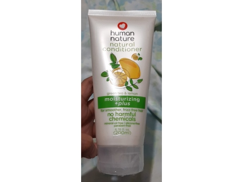 Human Nature Natural Conditioner, Green Tea & Lemon, 6.76 fl oz/200 mL