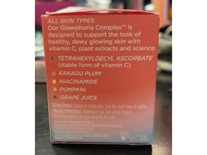 Pacifica Beauty Glow Baby Hydrodew Moisture Gel, Vitamin C, 1.7 fl oz/50 mL