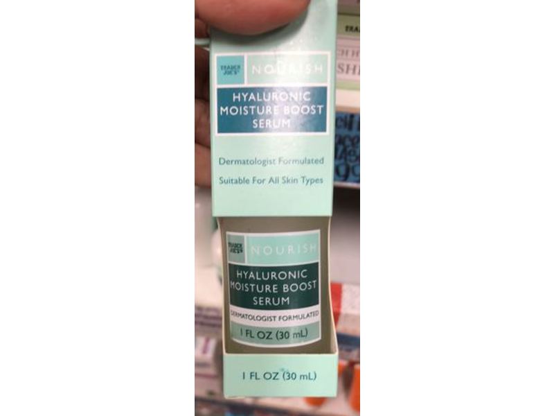 Trader Joe's Nourish Hyaluronic Moisture Boost Serum, 1 fl oz/30 mL