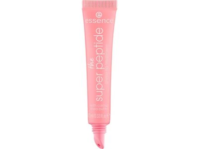 Essence The Super Peptide Glossy Lip Treatment, 04 Coralized!, 0.33 fl oz/10 mL