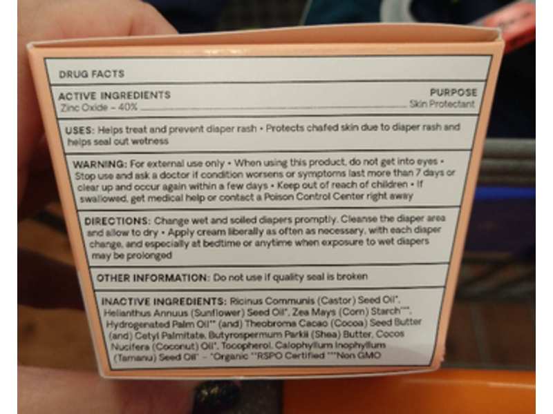 Hello Bello Diaper Rash Cream, Plant-Based, 8 fl oz/236 ml