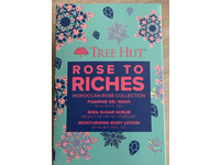 Tree Hut Foaming Gel Wash, Shea Sugar Scrub & Moisturizing Body Lotion Set, Rose To Riches - Image 3