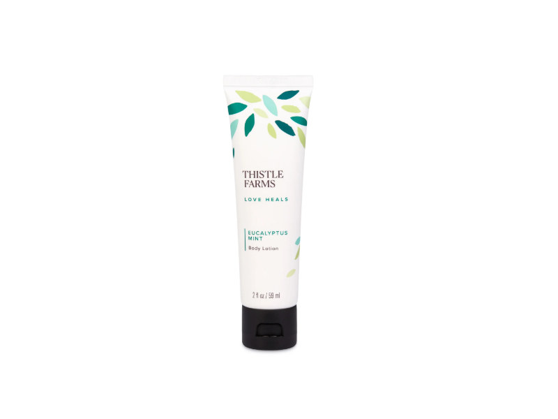 Thistle Farms Love Heals Body Lotion, Eucalyptus Mint, 2 fl oz/59 mL