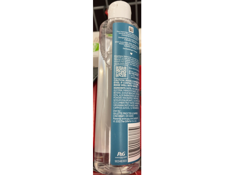 Gillette Venus For Facial Hair & Skin Care Cleansing Primer, 6.7 fl oz/200 mL