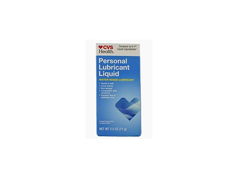 CVS Health Personal Lubricant Liquid, 2.5 oz/71 g