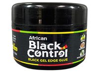 African Black Control Black Gel Edge Glue, 10 fl oz - thumbnail 1
