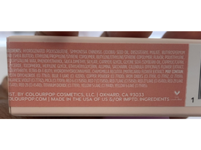 ColourPop Lux Lip Oil, Skinny Dip, 0.16 oz/4.6 g