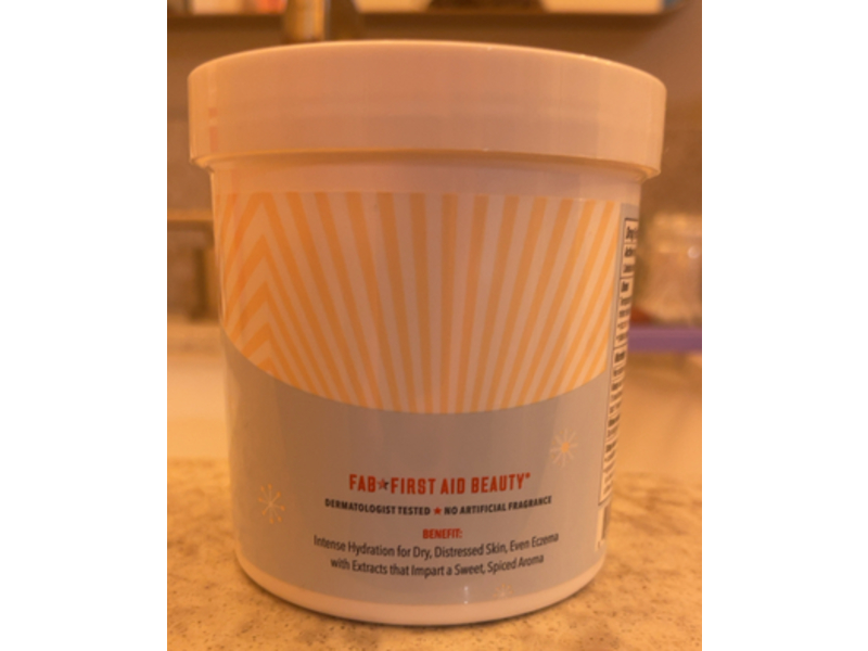 First Aid Beauty Intense Hydration Ultra Repair Cream, Vanilla Cinnamon, 14 oz/396.8 g