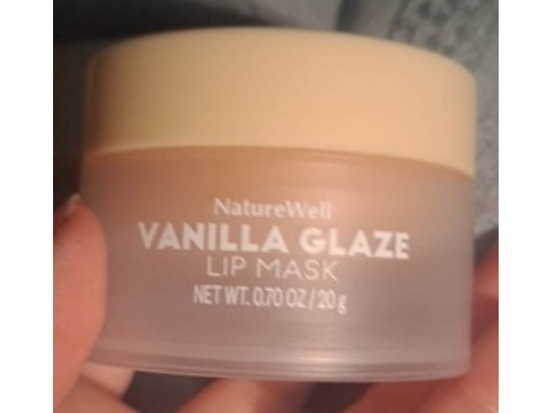 NatureWell Lip Mask, Vanilla Glaze, 0.70 oz/20 g