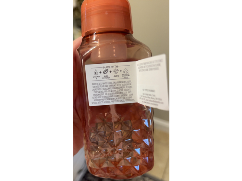 Bath & Body Works Gentle Foaming Hand Soap, Pink Peach Blossom, 8.75 fl oz/259 mL