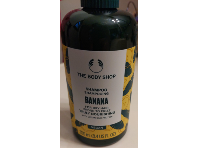 The Body Shop Shampoo, Banana, 8.4 fl oz/250 mL