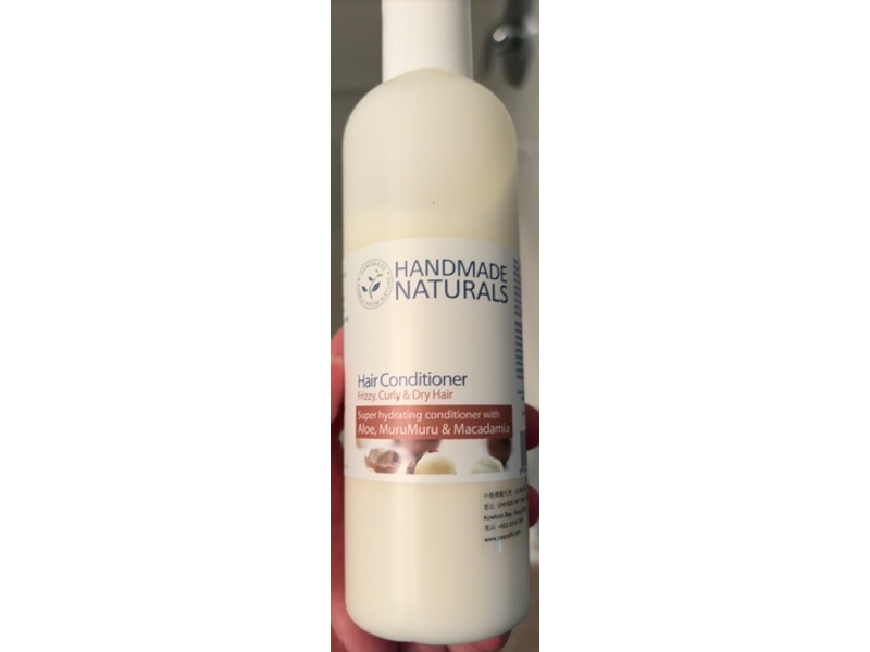 Handmade Naturals Hair Conditioner, Aloe, MuruMuru & Macadamia, 250 mL
